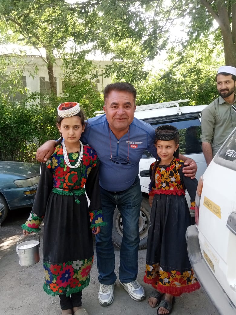 Girls in Traditional Hunza Dress
