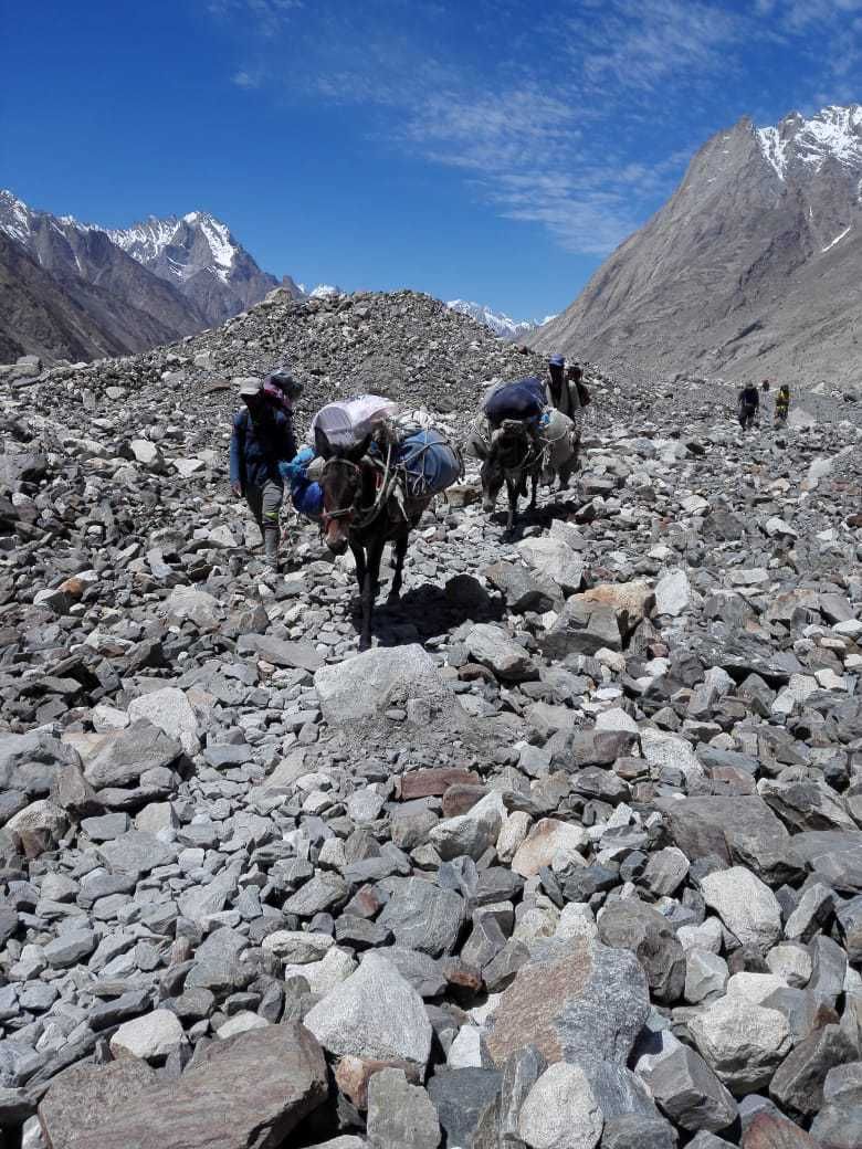 Trekking the Baltoro Glacier