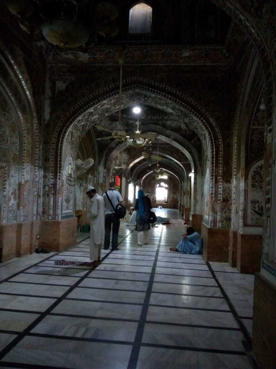 Historic Mosque Frescoes